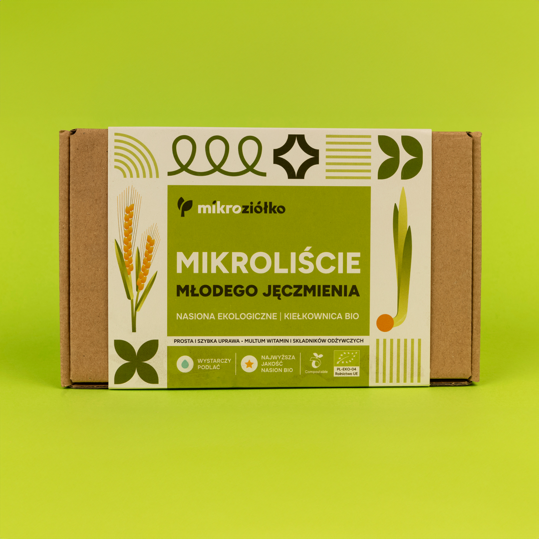 Młody Jęczmień - Kiełkownica BIO - obrazek 5