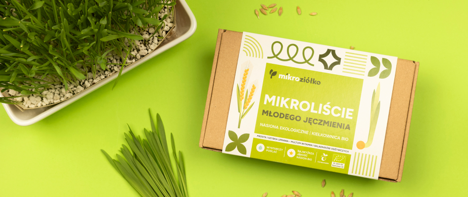 Młody Jęczmień - Kiełkownica BIO - obrazek 3